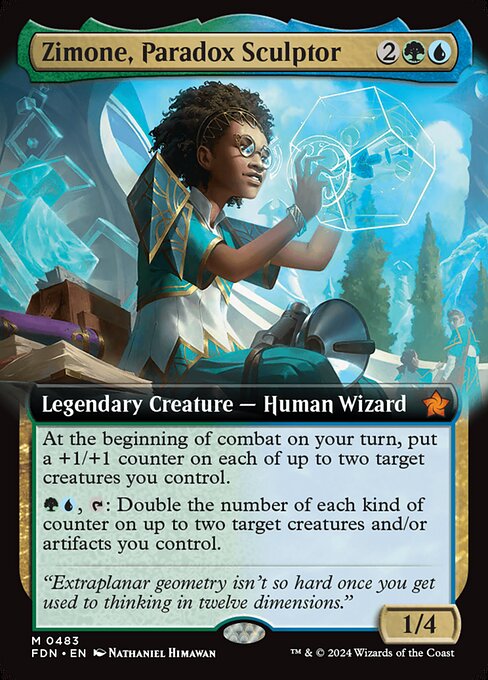 Zimone, Paradox Sculptor (fdn-483)
