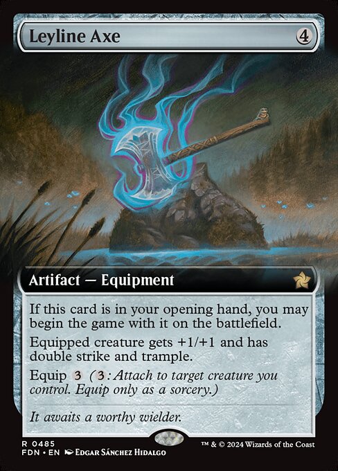 Leyline Axe (fdn-485)