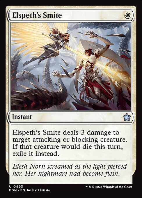Elspeth's Smite (fdn-493)