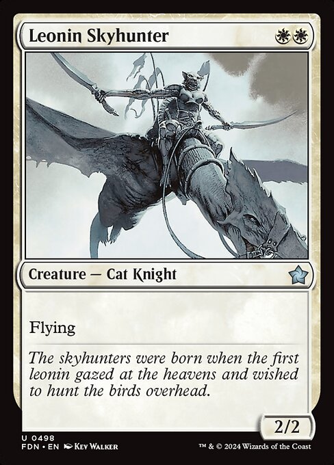 Leonin Skyhunter (fdn-498)