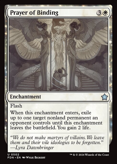 Prayer of Binding (fdn-502)