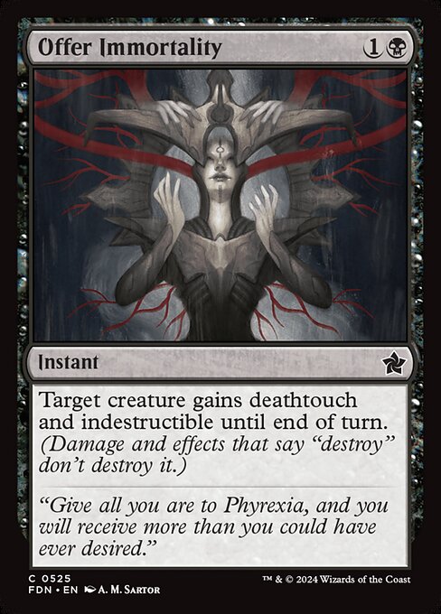Offer Immortality (fdn-525)