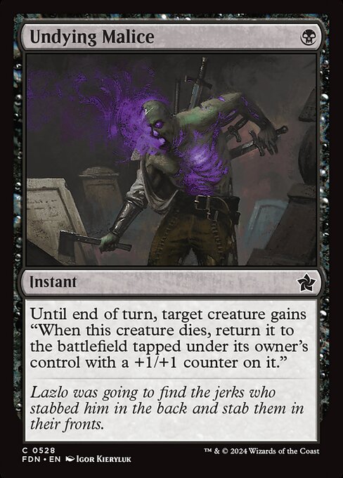 Undying Malice (fdn-528)
