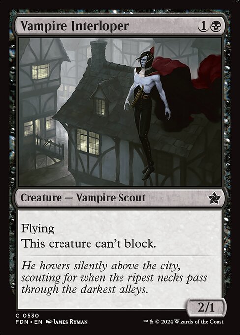 Vampire Interloper (fdn-530)