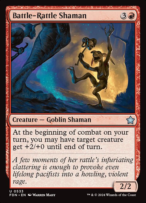 Battle-Rattle Shaman (fdn-533)