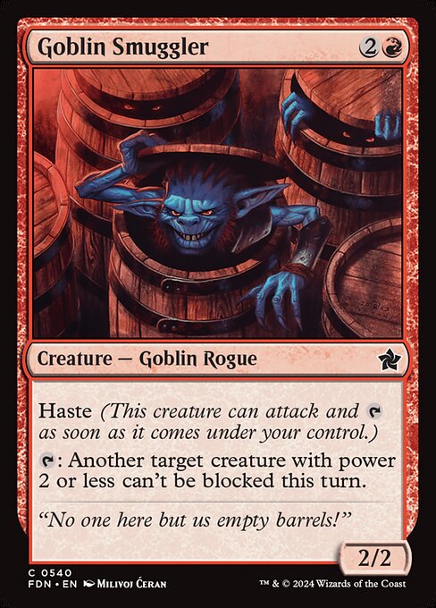 Goblin Smuggler (fdn-540)