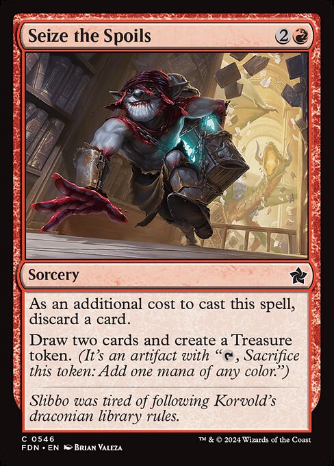 Seize the Spoils (fdn-546)