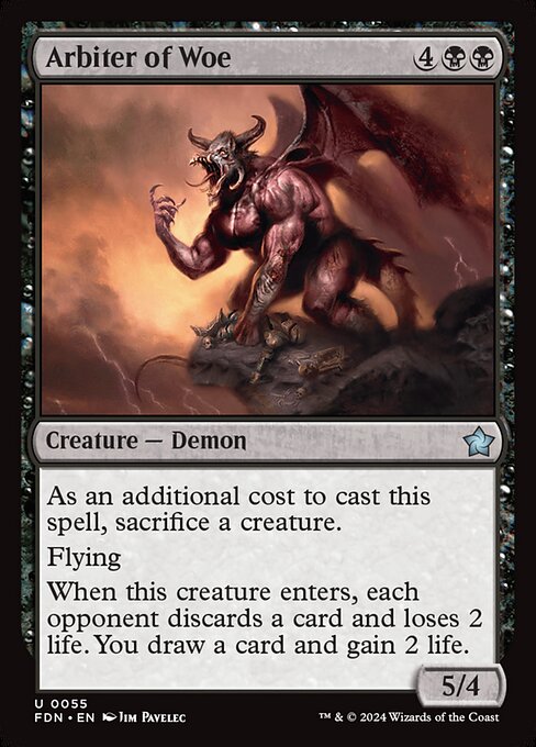Arbiter of Woe (fdn-55)