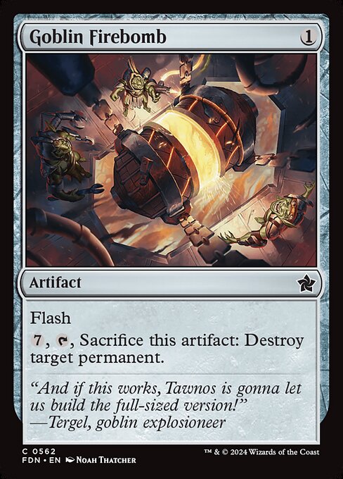 Goblin Firebomb (fdn-562)