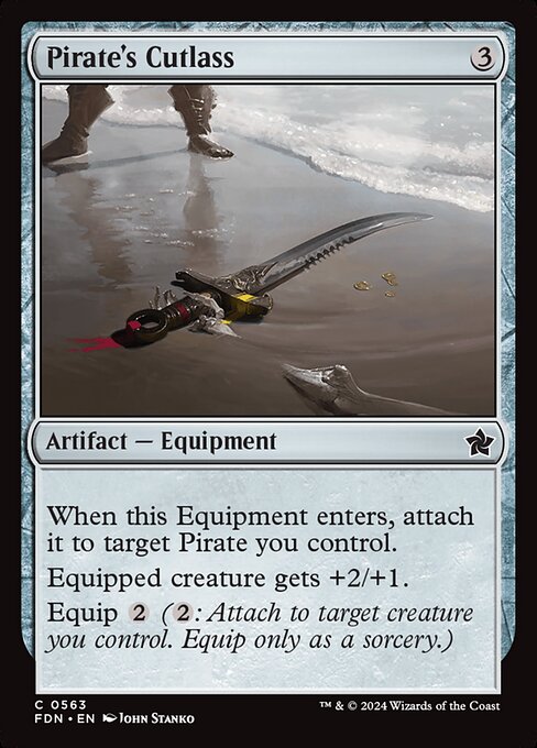 Pirate's Cutlass (fdn-563)
