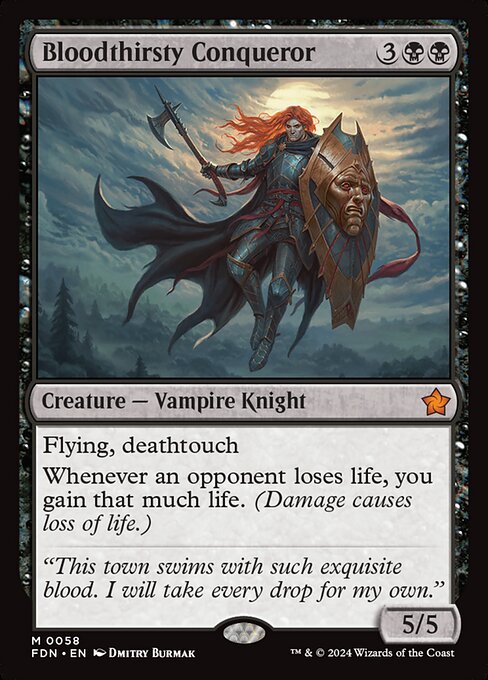 Bloodthirsty Conqueror (fdn-58)