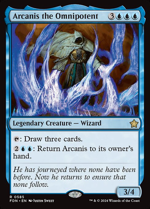 Arcanis the Omnipotent (fdn-585)