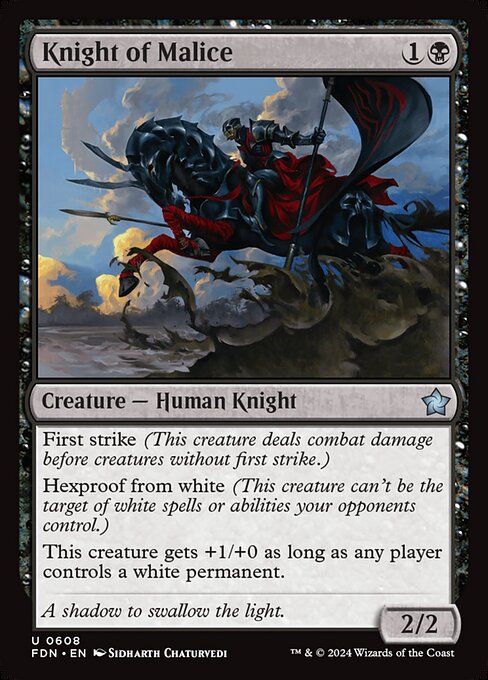 Knight of Malice (fdn-608)