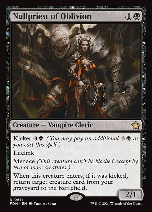 Nullpriest of Oblivion (fdn-611)