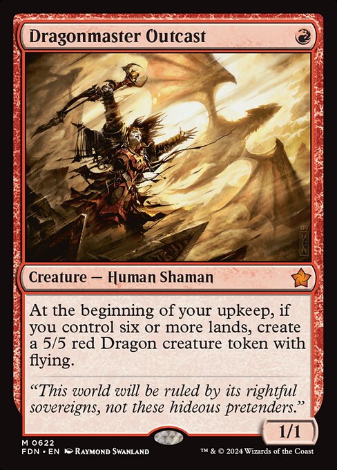 Dragonmaster Outcast (fdn-622)