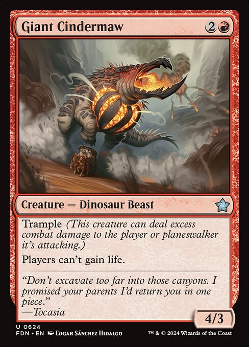 Giant Cindermaw (fdn-624)