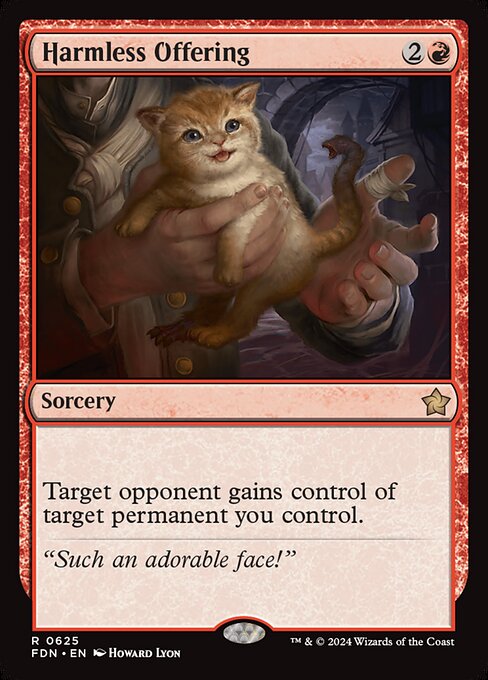 Harmless Offering (fdn-625)