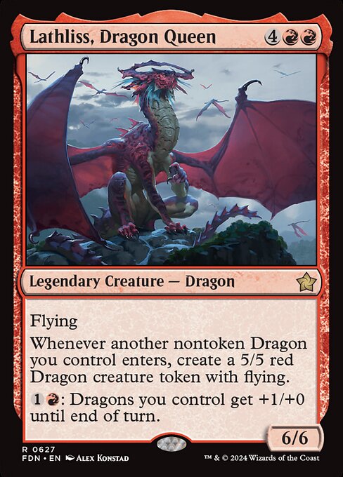 Lathliss, Dragon Queen (fdn-627)