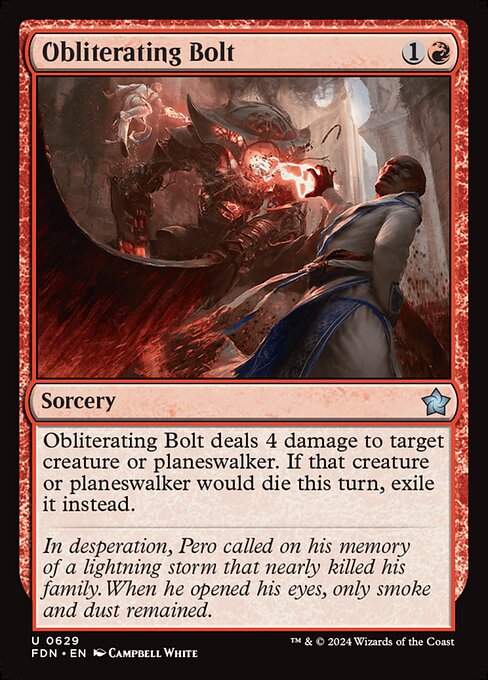 Obliterating Bolt (fdn-629)
