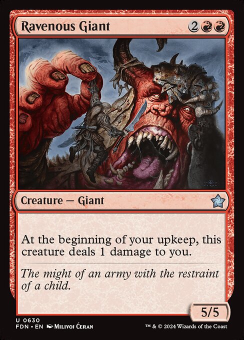 Ravenous Giant (fdn-630)