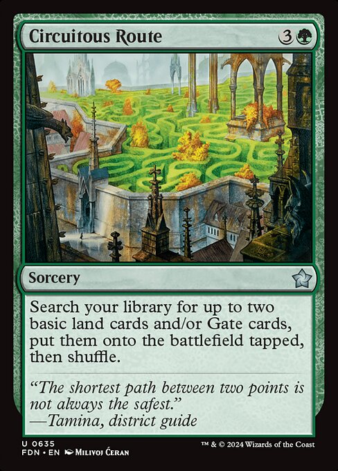 Circuitous Route (fdn-635)