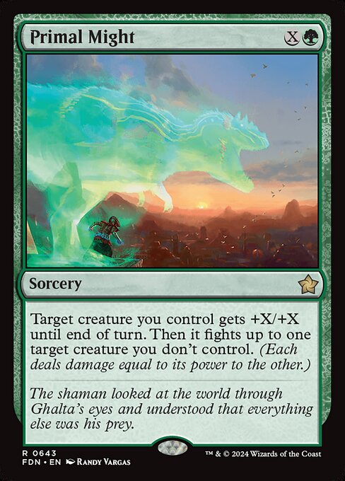 Primal Might (fdn-643)