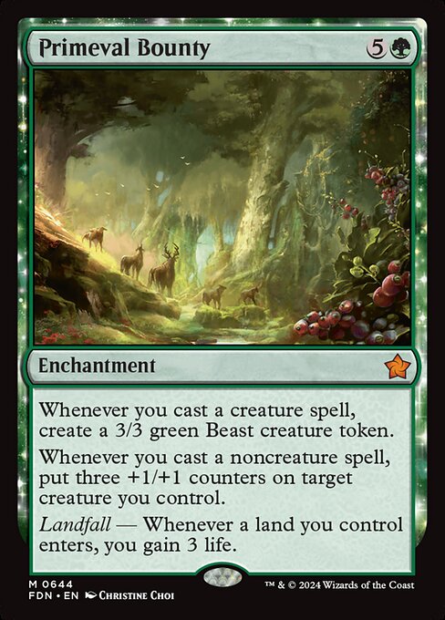 Primeval Bounty (fdn-644)