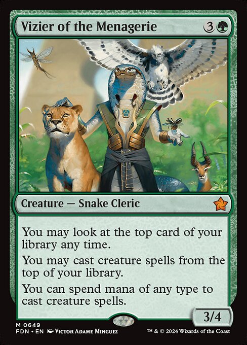 Vizier of the Menagerie (fdn-649)