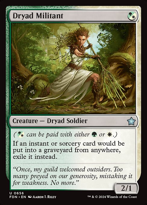 Dryad Militant (fdn-656)