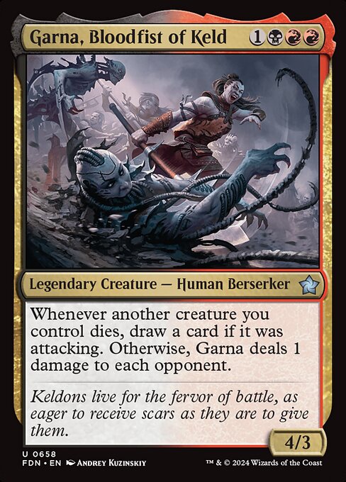 Garna, Bloodfist of Keld (fdn-658)