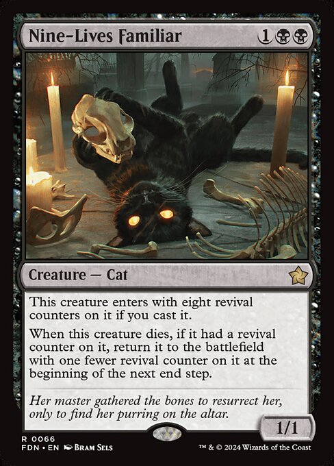 Nine-Lives Familiar (fdn-66)