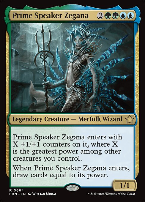 Prime Speaker Zegana (fdn-664)