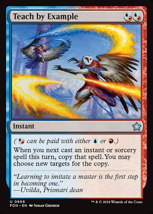 Teach by Example (fdn-666)