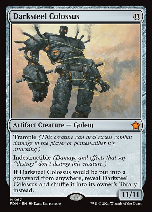 Darksteel Colossus (fdn-671)