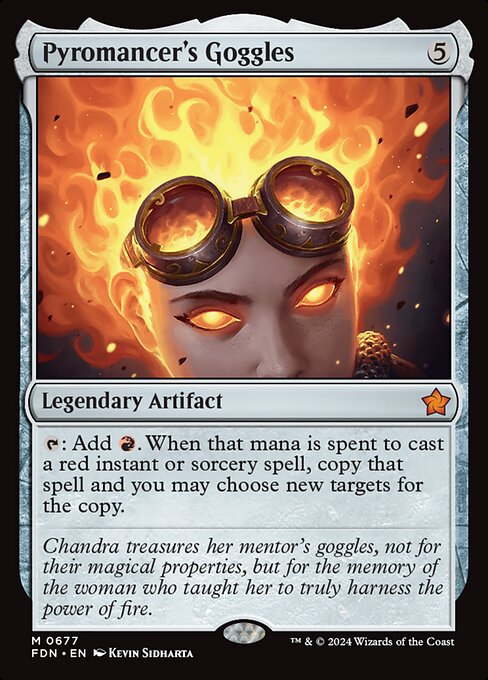 Pyromancer's Goggles (fdn-677)