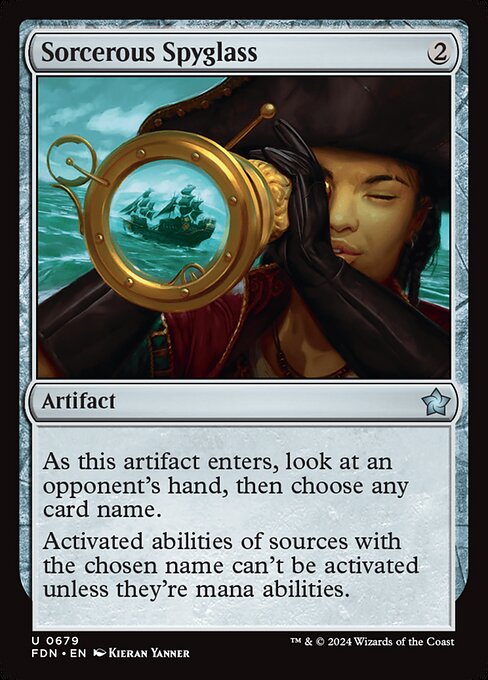 Sorcerous Spyglass (fdn-679)
