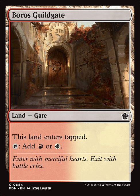 Boros Guildgate (fdn-684)