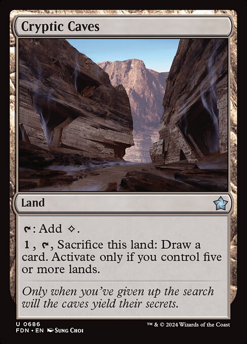 Cryptic Caves (fdn-686)