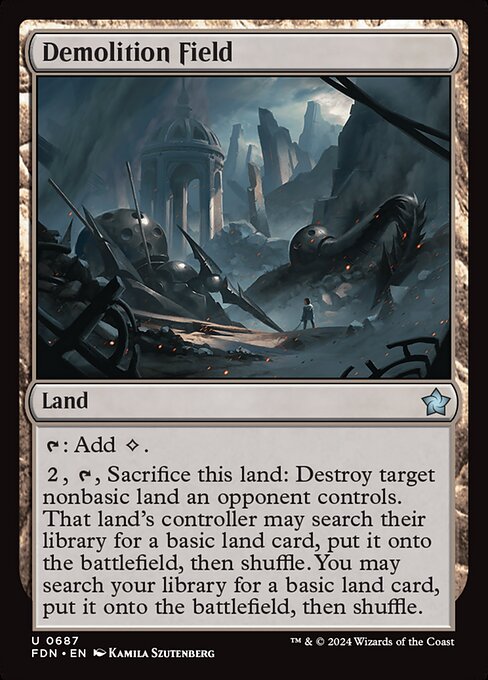 Demolition Field (fdn-687)