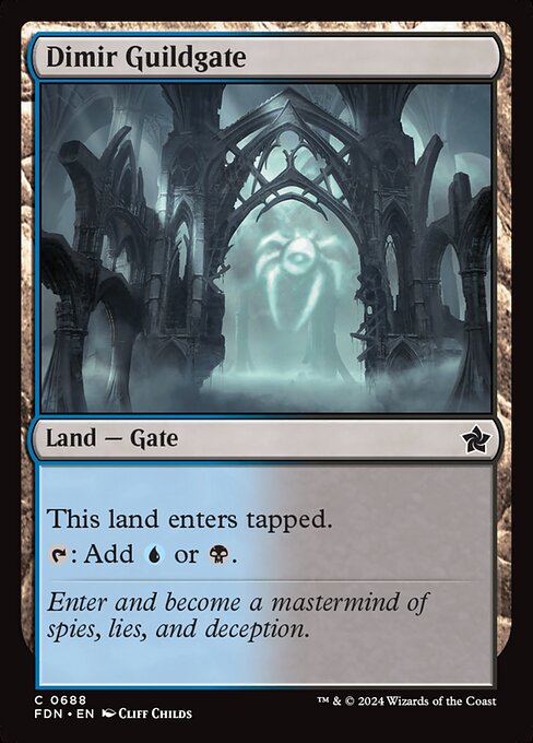 Dimir Guildgate (fdn-688)