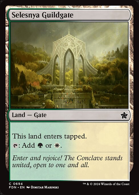 Selesnya Guildgate (fdn-694)