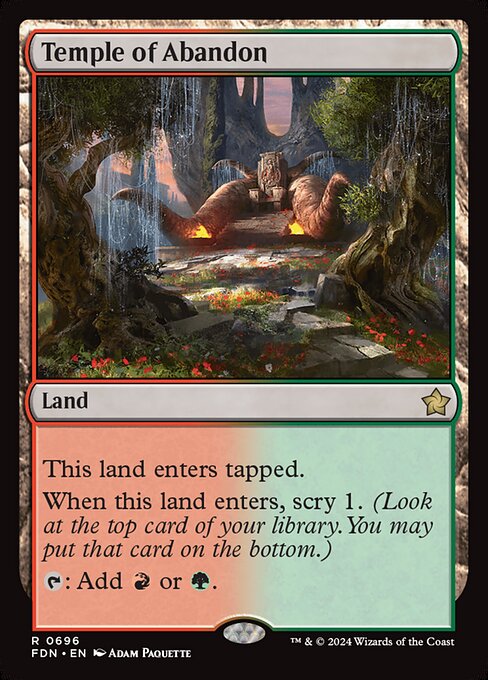 Temple of Abandon (fdn-696)