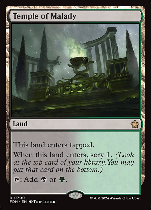 Temple of Malady (fdn-700)