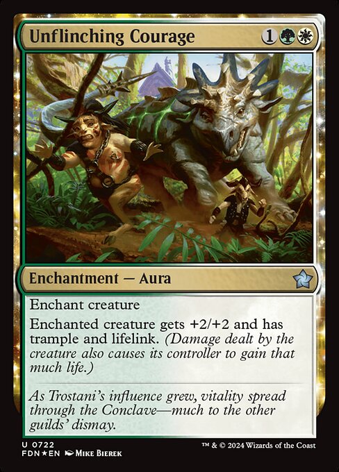 Unflinching Courage (fdn-722)