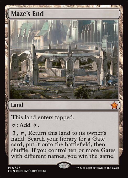 Maze's End (fdn-727)