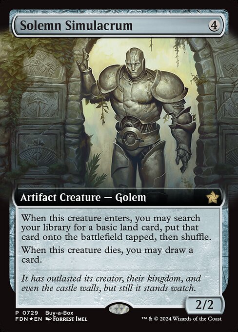 Solemn Simulacrum (fdn-729)