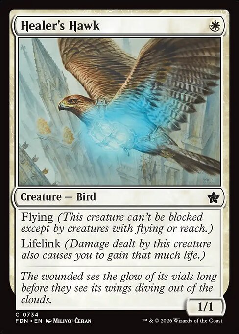 Healer's Hawk (fdn-734)