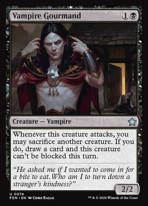 Vampire Gourmand (fdn-74)
