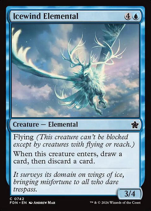 Icewind Elemental (fdn-742)