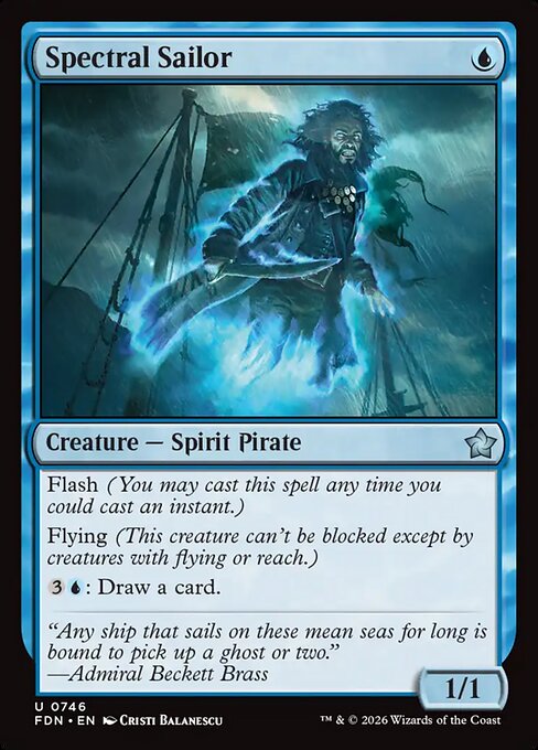 Spectral Sailor (fdn-746)